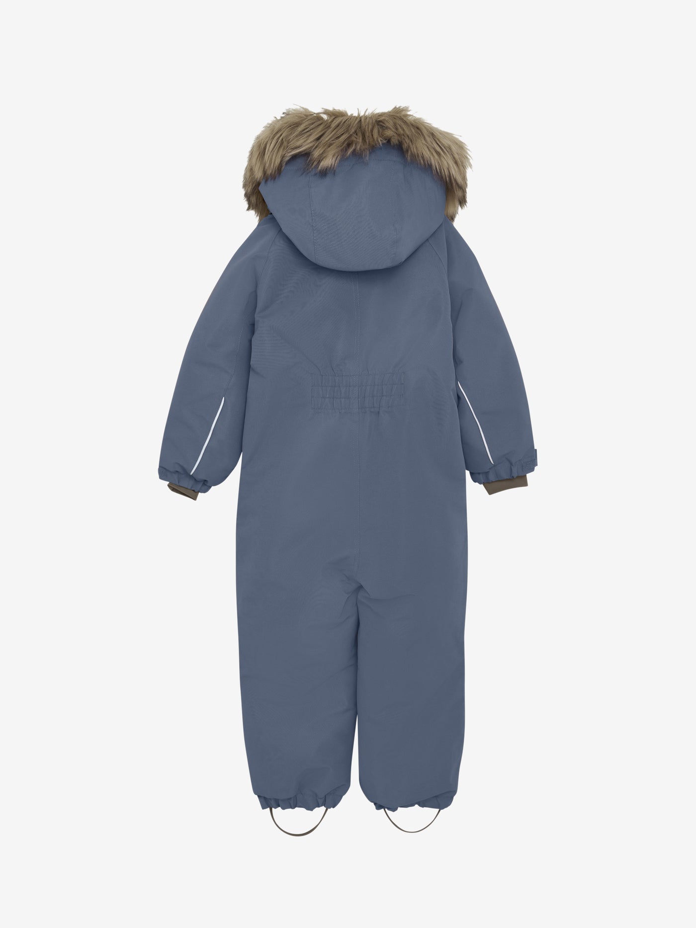 En Fant W25 Snowsuit W. Fake Fur Flint Stone 240327