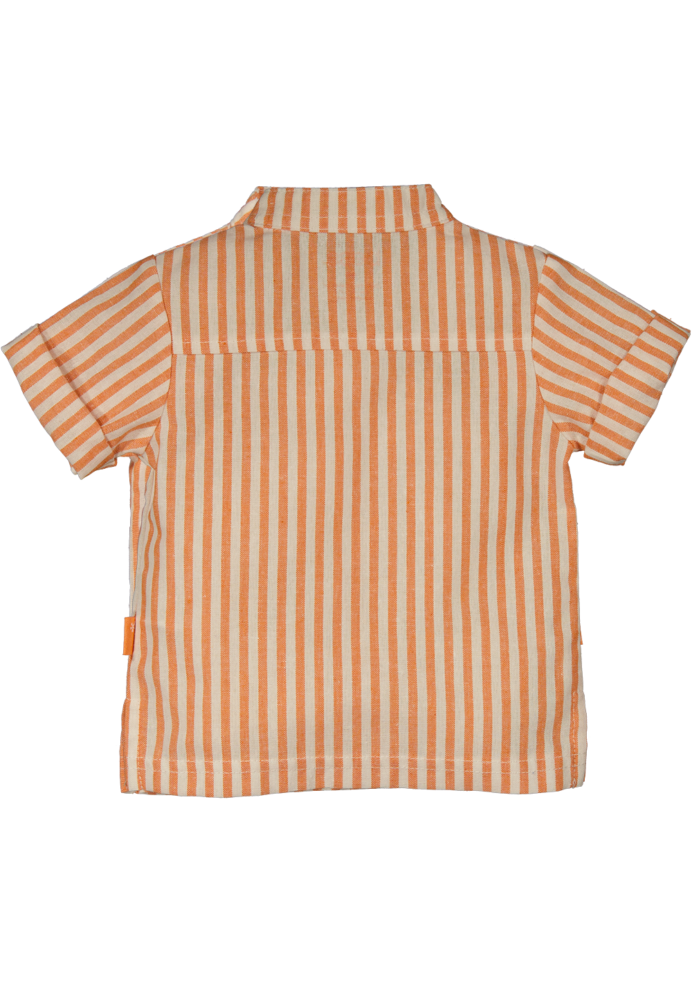 BESS S24 l2 Blouse Striped Orange Paradise 241073-075