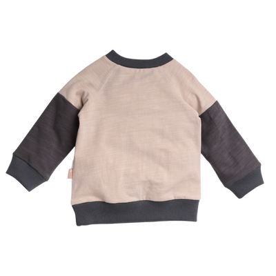 Bess W24 lev1  Sweater Colorblock Moonlight 242003-081