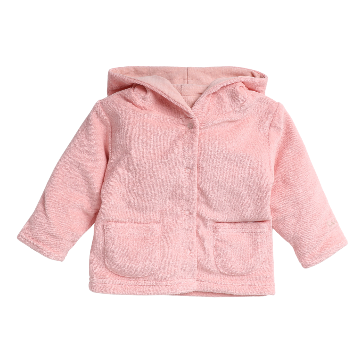 Bess W24 lev1  Cardigan Towelling Coral Cloud 242026-083