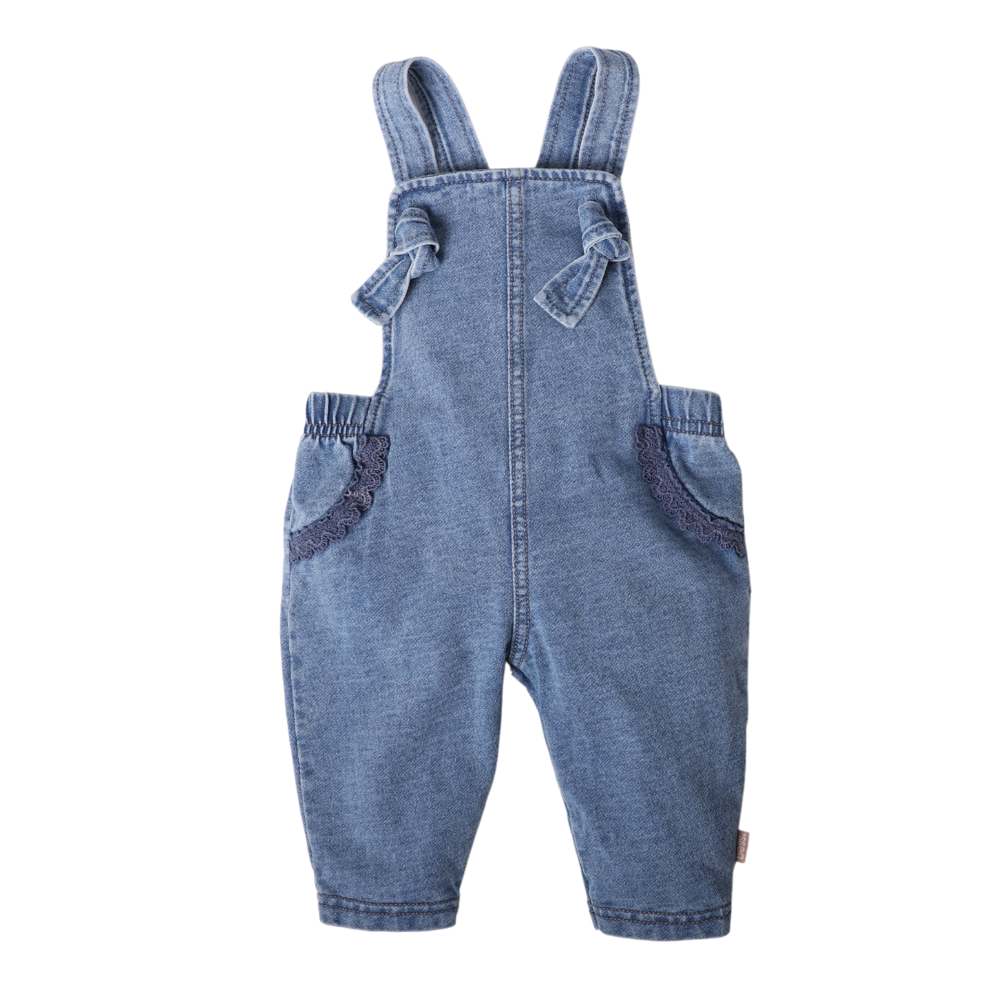 Bess W24 lev1  Salopette Denim Stone Wash 242038-021