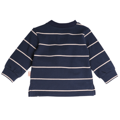 Bess W24 lev2 Shirt Striped Blue Nights 242066-086