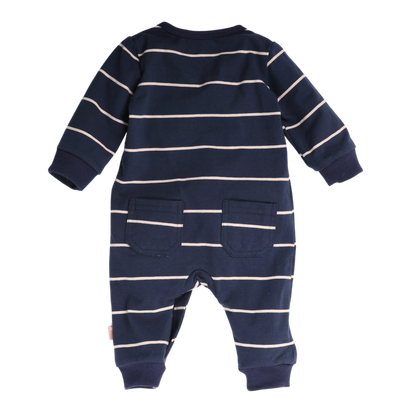 Bess W24 lev2 Suit Striped Blue Nights 242079-086