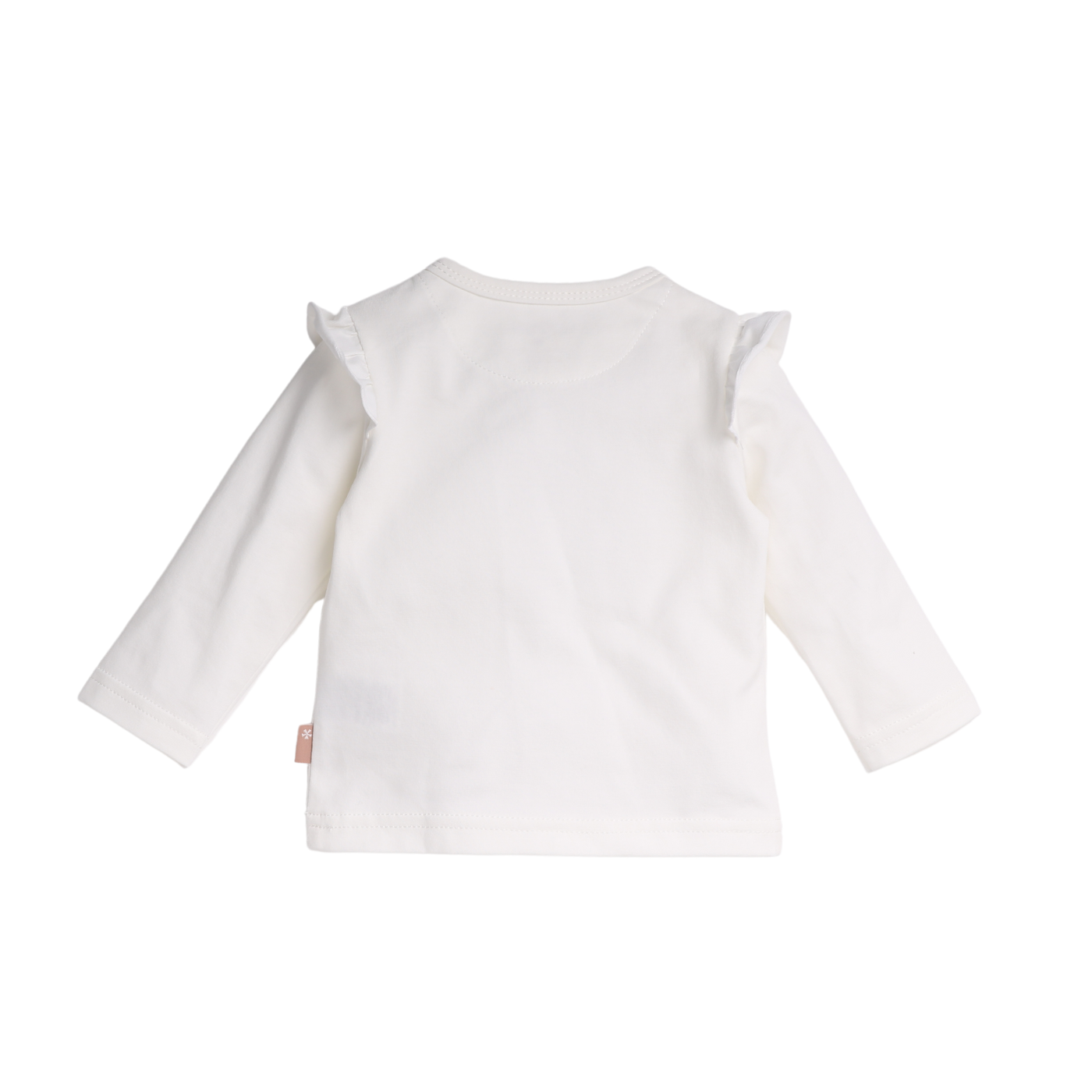 Bess W24 lev2 Shirt Ruffles Heart Off White 242091-034