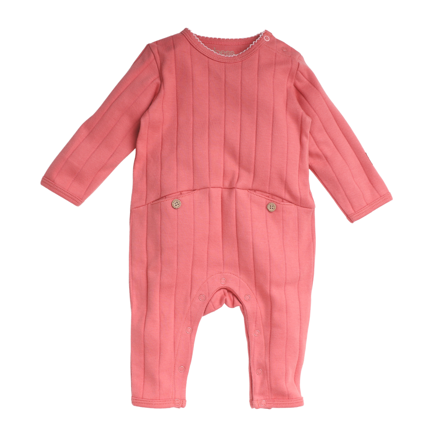 Bess W24 lev2 Suit Rib Peach Powder 242107-087