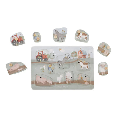 Little dutch Geluiden puzzel Little Farm LD7140