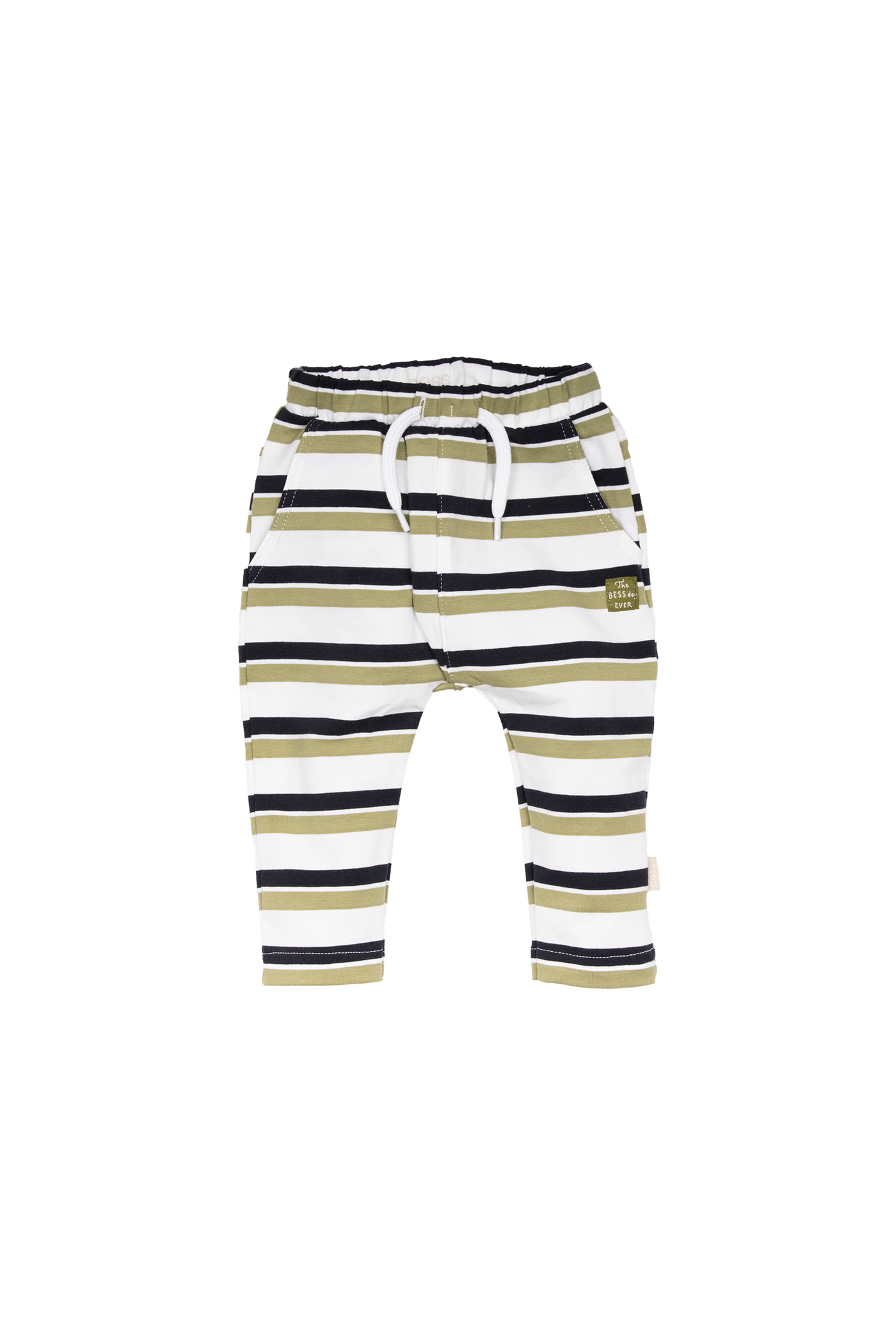 BESS S25 Pants Striped Dessin 251017-016