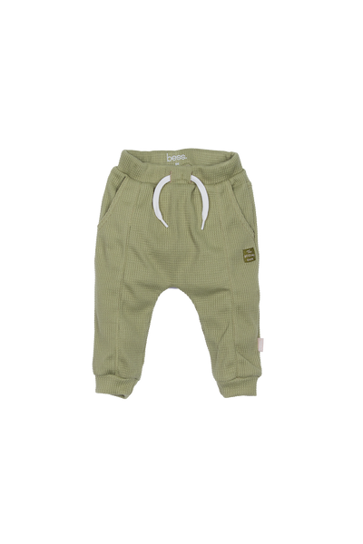 BESS S25 Pants Jog Olive 251018-054