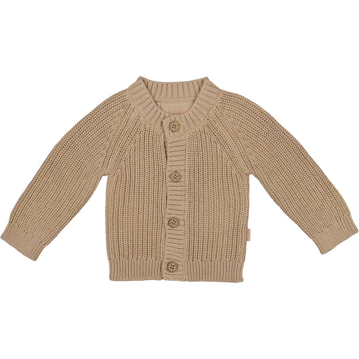 BESS W25 Boys Cardigan Knit Sand 252002-050