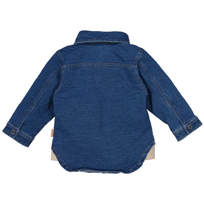 BESS W25 Boys Blouse Jog Denim Stone Wash 252003-021
