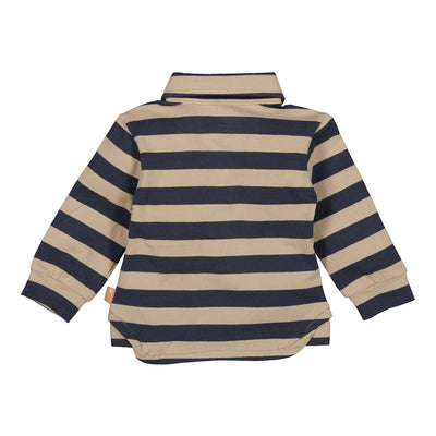 BESS W25 Boys Polo l.sl. Striped Sand 252008-050