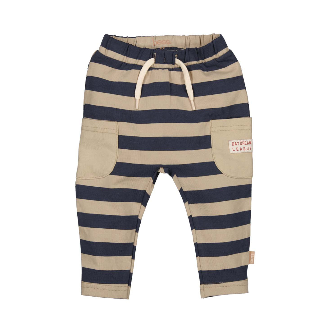 BESS W25 Boys Pants Striped Sand 252016-050