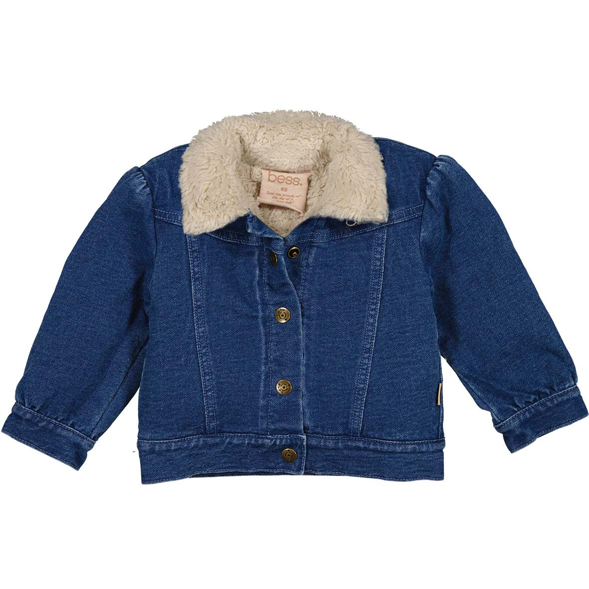 BESS W25 Girls Jacket Jog Denim Stone Wash 252035-021