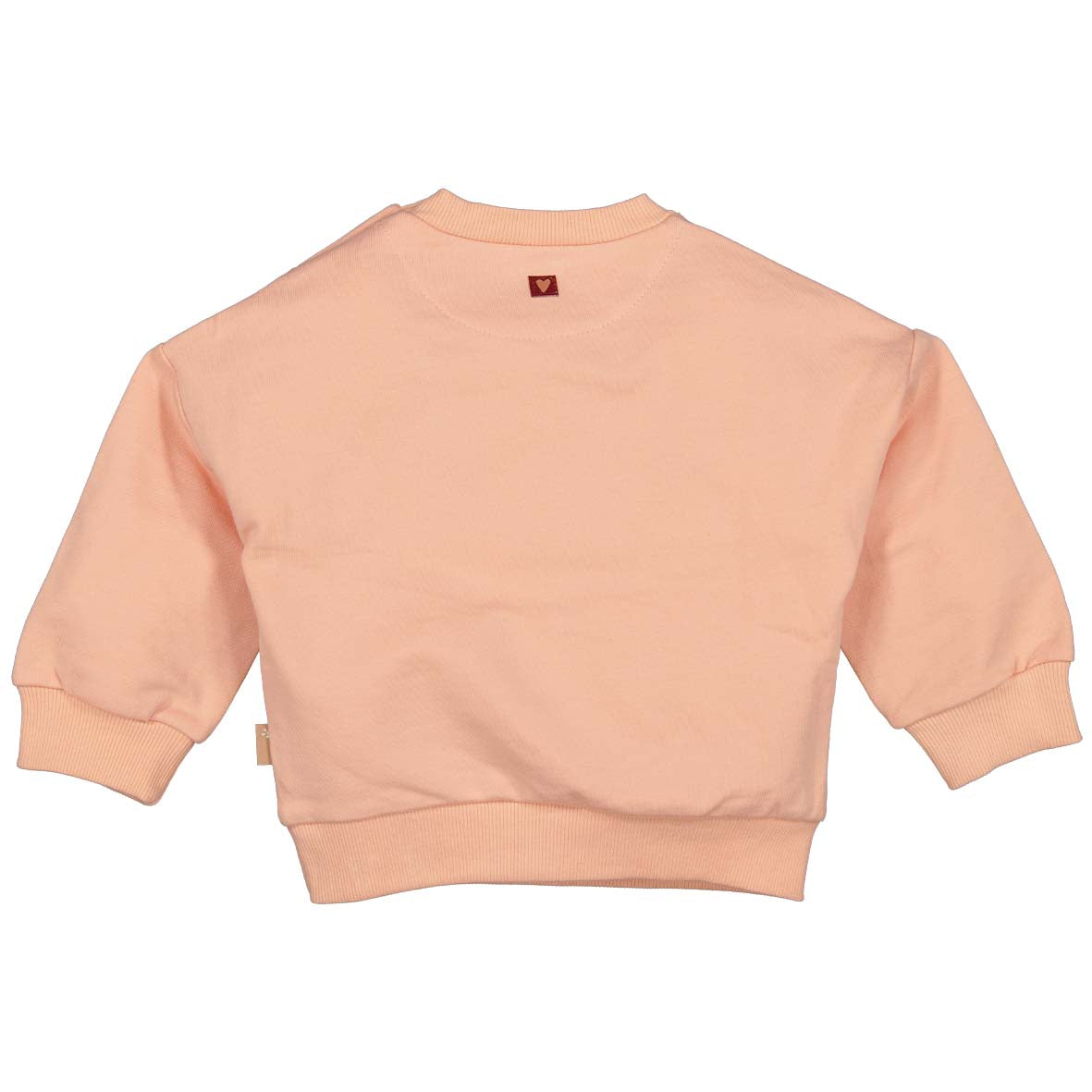 BESS W25 Girls Sweater Heart Powder Pink 252039-096