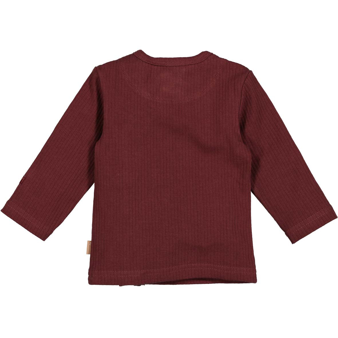 BESS W25 Girls Shirt Wrap l.sl. Ruffles Port 252040-097