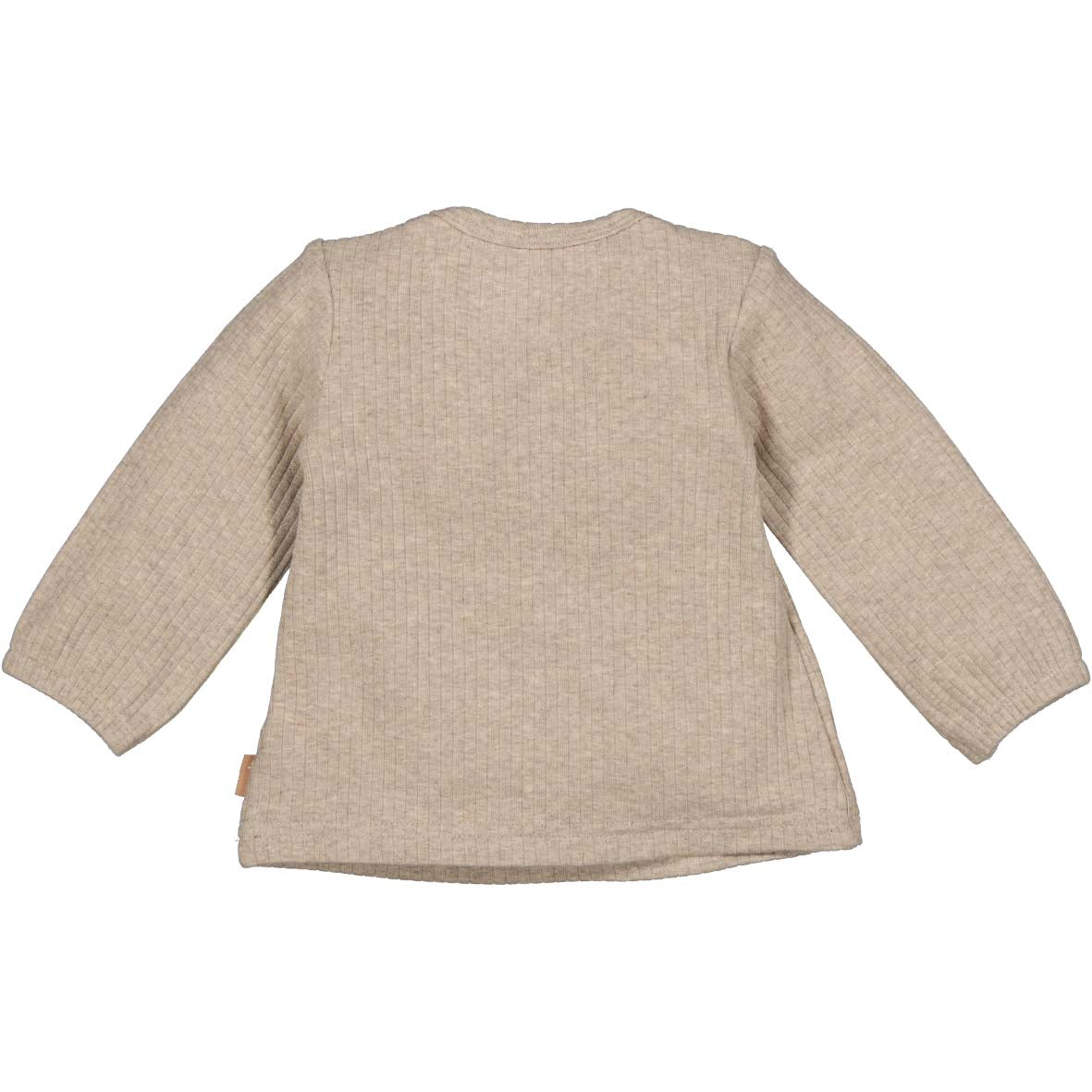 BESS W25 Girls Shirt l.sl. Rib Sand 252041-050