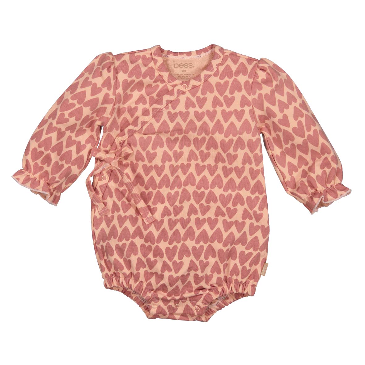 BESS W25 Girls Romper Hearts Dessin 252049-016