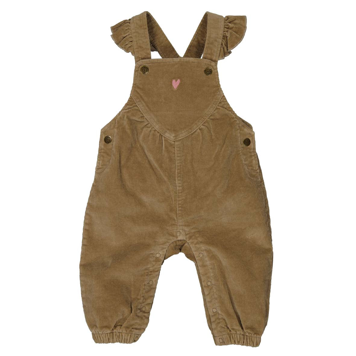 BESS W25 Girls Salopette Balloon Babycord Sand 252050-050
