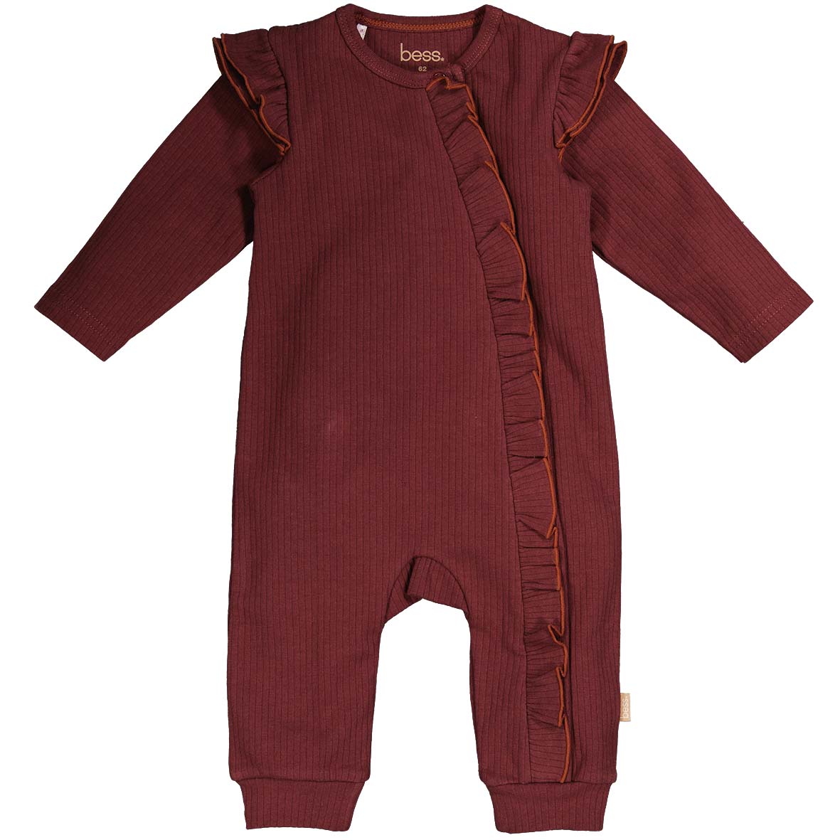 BESS W25 Girls Suit Ruffles Port 252060-097