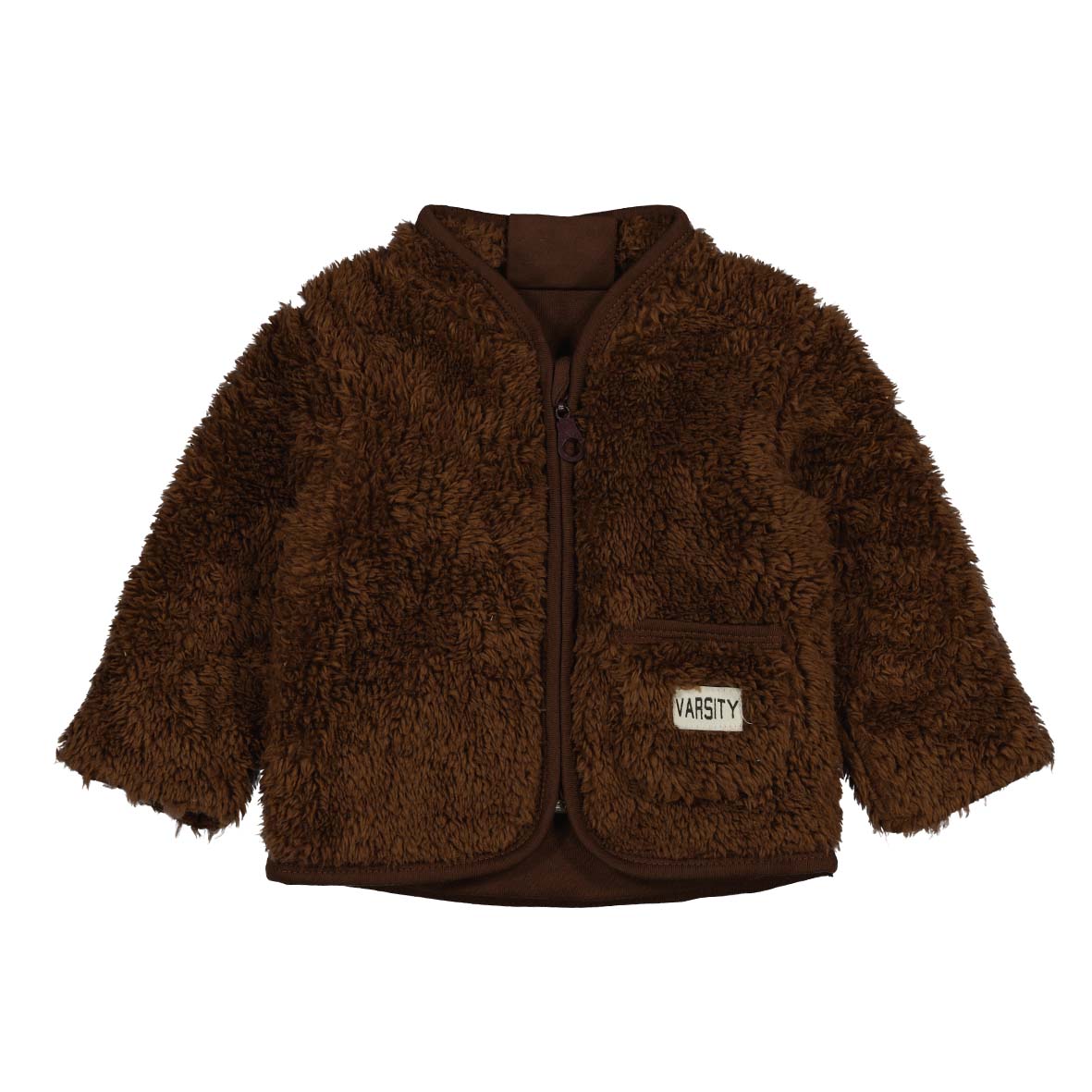 BESS W25 Boys Jacket Teddy Walnut 252075-098