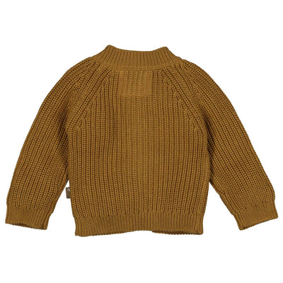 BESS W25 Boys Cardigan Knit Camel 252076-045