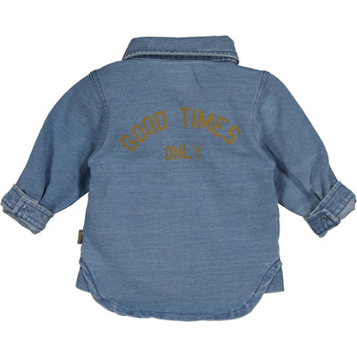 BESS W25 Boys Blouse Jog Denim Stone Wash 252078-021