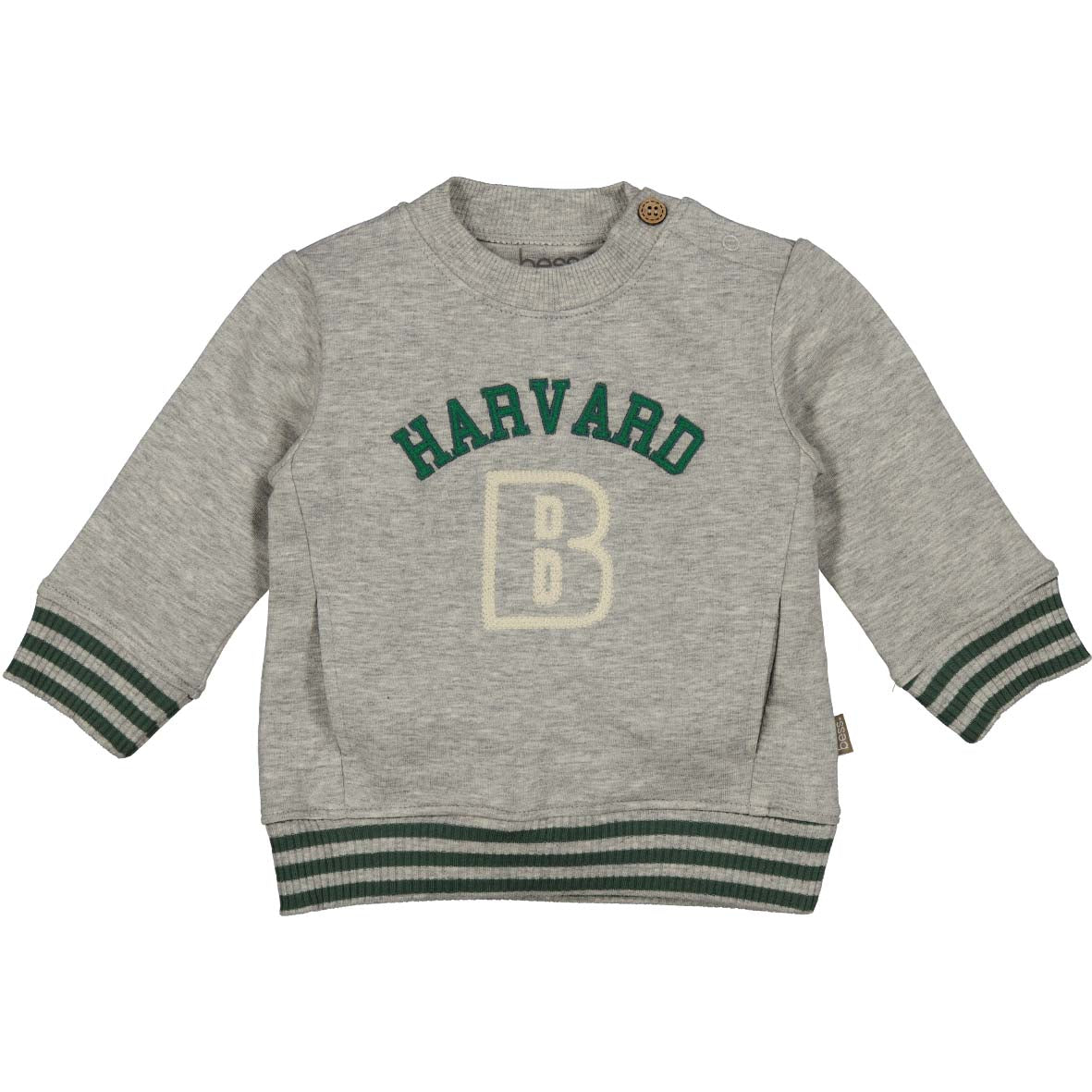 BESS W25 Boys Sweater Harvard Grey Melange 252080-099