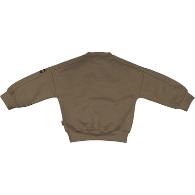 BESS W25 Boys Sweater Pine Trees Walnut 252083-098