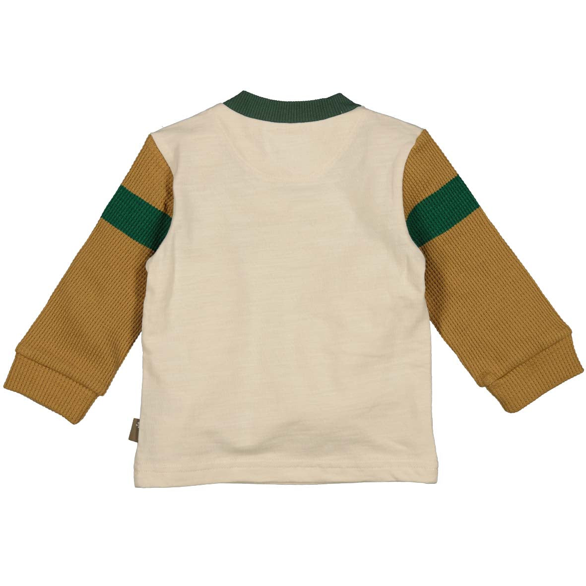 BESS W25 Boys Shirt l.sl. Colorblock Off White 252086-034