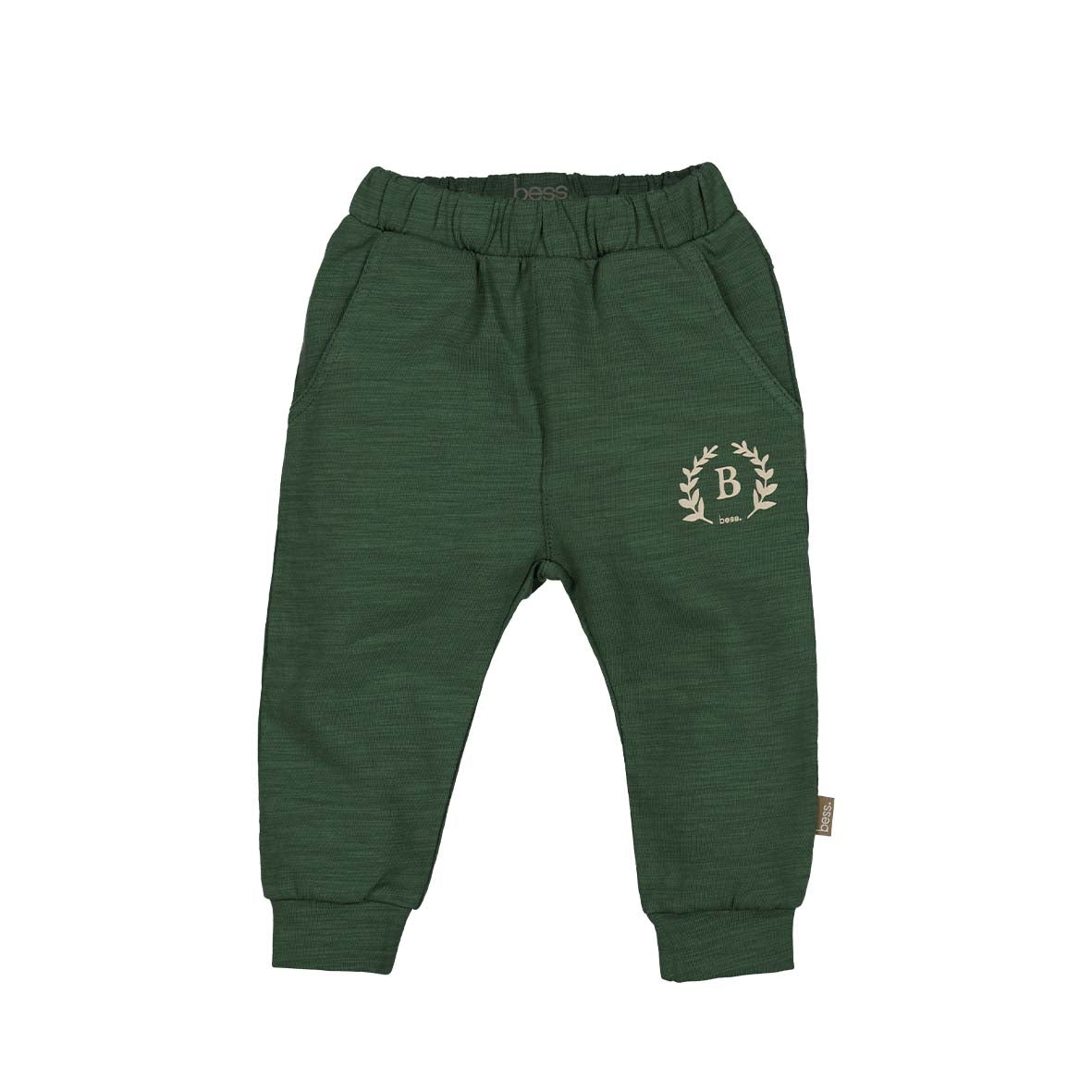 BESS W25 Boys Pants B Bottle Green 252095-084