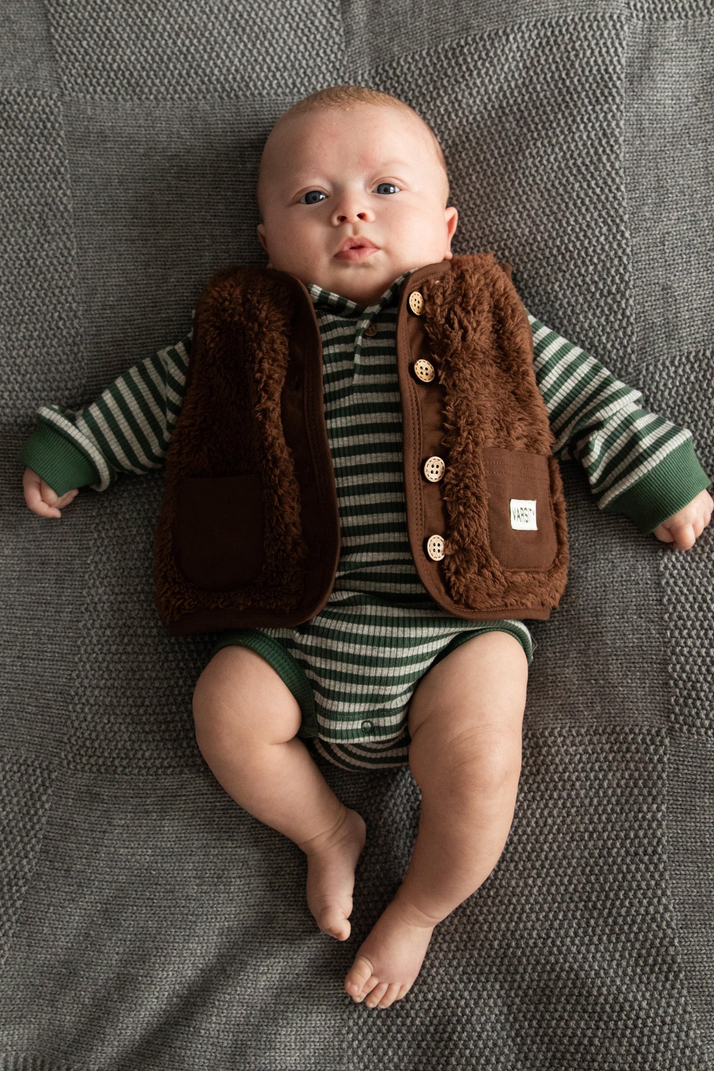 BESS W25 Boys Romper Striped Dessin 252098-016