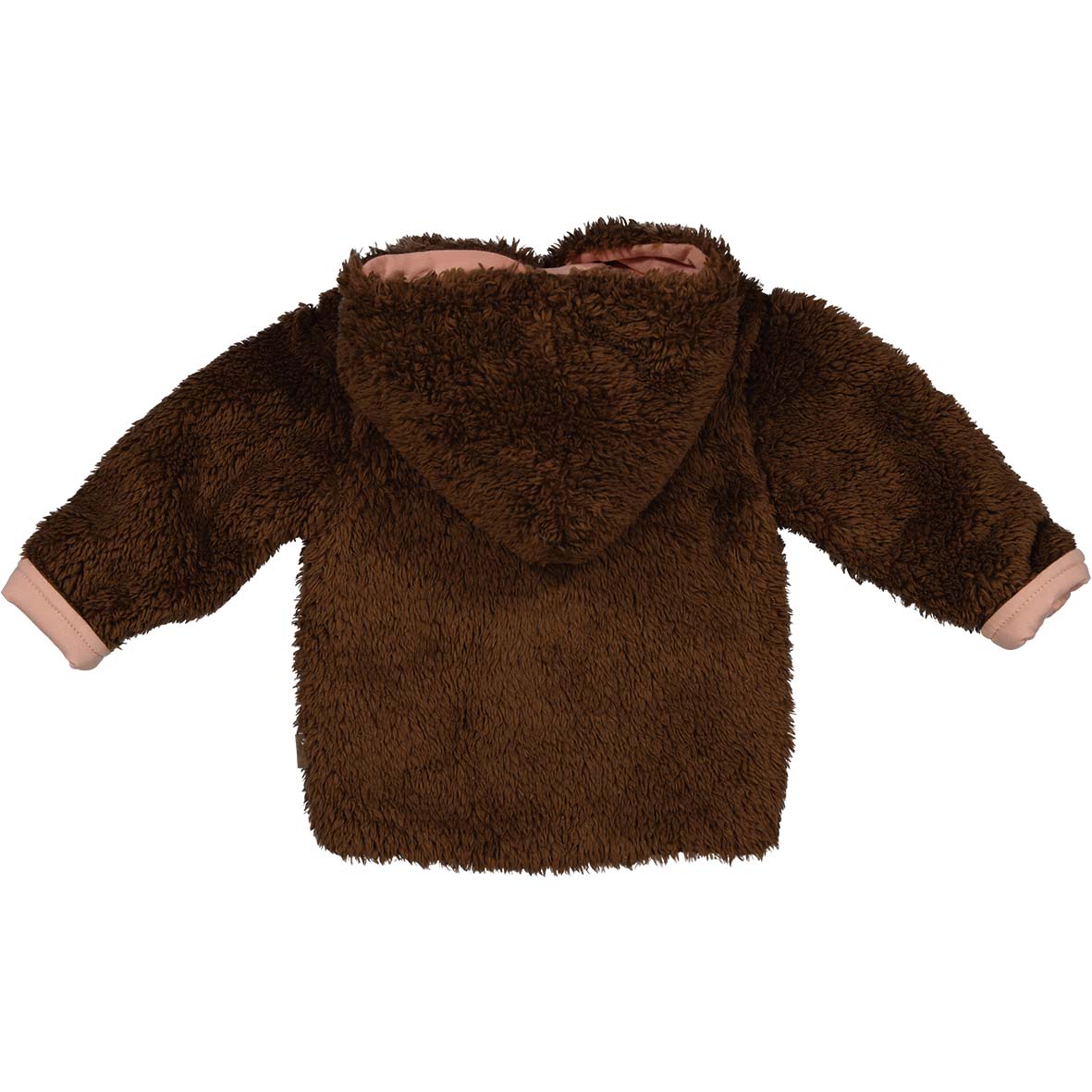 BESS W25 Girls Jacket HoodieTeddy Walnut 252110-098