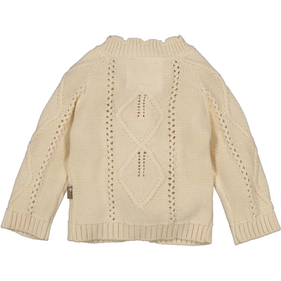BESS W25 Girls Cardigan Knit Off White 252111-034
