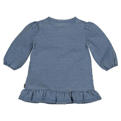 BESS W25 Girls Dress Embroidery Jog Denim Stone Wash 252119-021