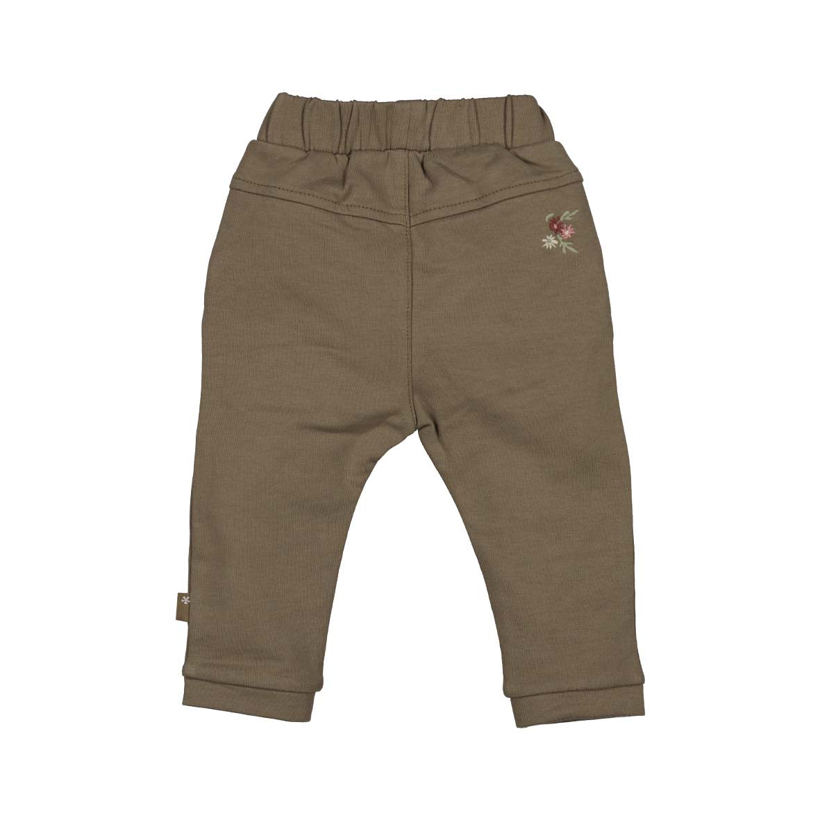 BESS W25 Girls Pants Ruffles Walnut 252128-098
