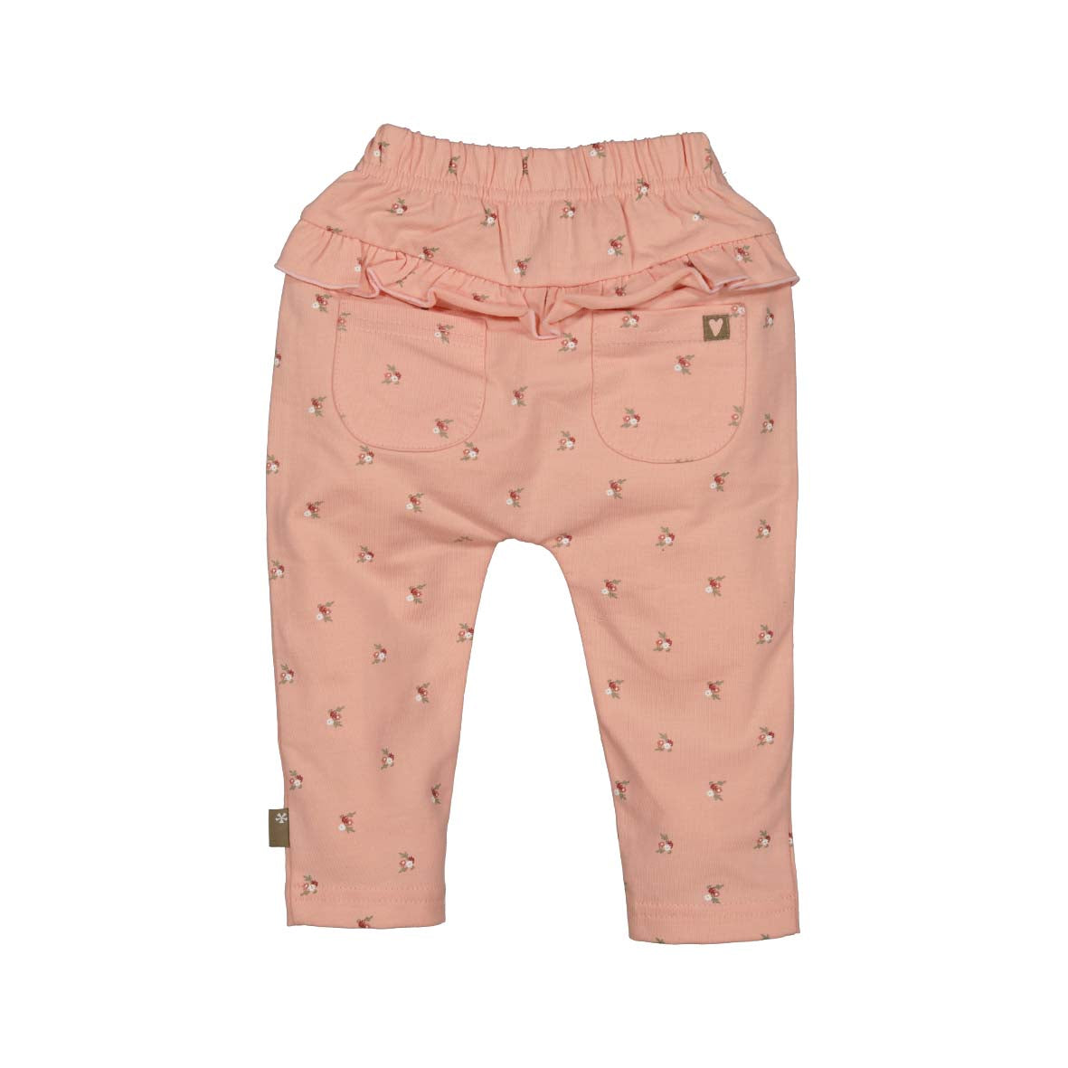 BESS W25 Girls Legging Flowers Powder Pink 252129-096