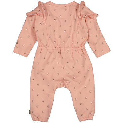 BESS W25 Girls Suit Flowers Powder Pink 252132-096