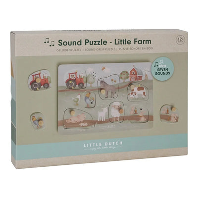 Little dutch Geluiden puzzel Little Farm LD7140