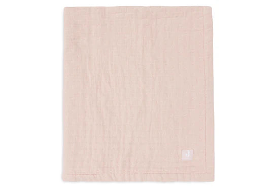 Jollein Deken Hydrofiel 75x100cm Jacquard Wild Rose GOTS 521-511-68082