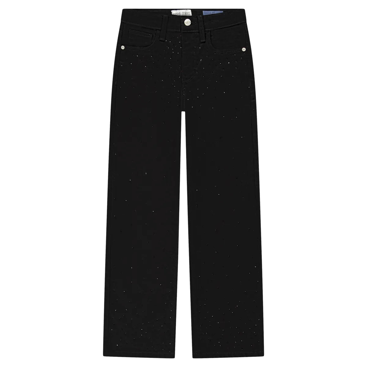 Cars Jeans W25 Kids YARA Jeans Den. Rhinestone Black 5262842