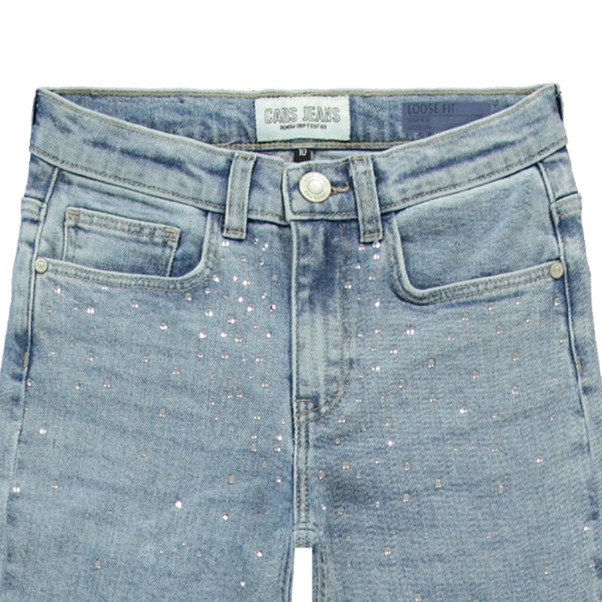 Cars Jeans W25 Kids YARA Jeans Den. Rhinestone Blue Used 5262876