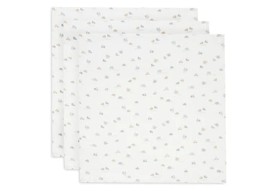 Jollein hydrofiele doek small 70x70 cm On the go (3-pack)
