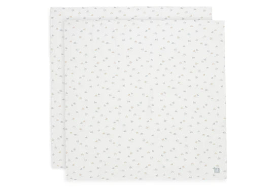 Jollein Hydrofiele Doek Large 115x115cm On The Go (2pack) 535-852-68075