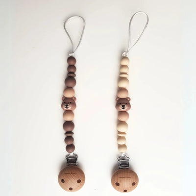 Chewies & More Croissant Clip bear navaho bear-1