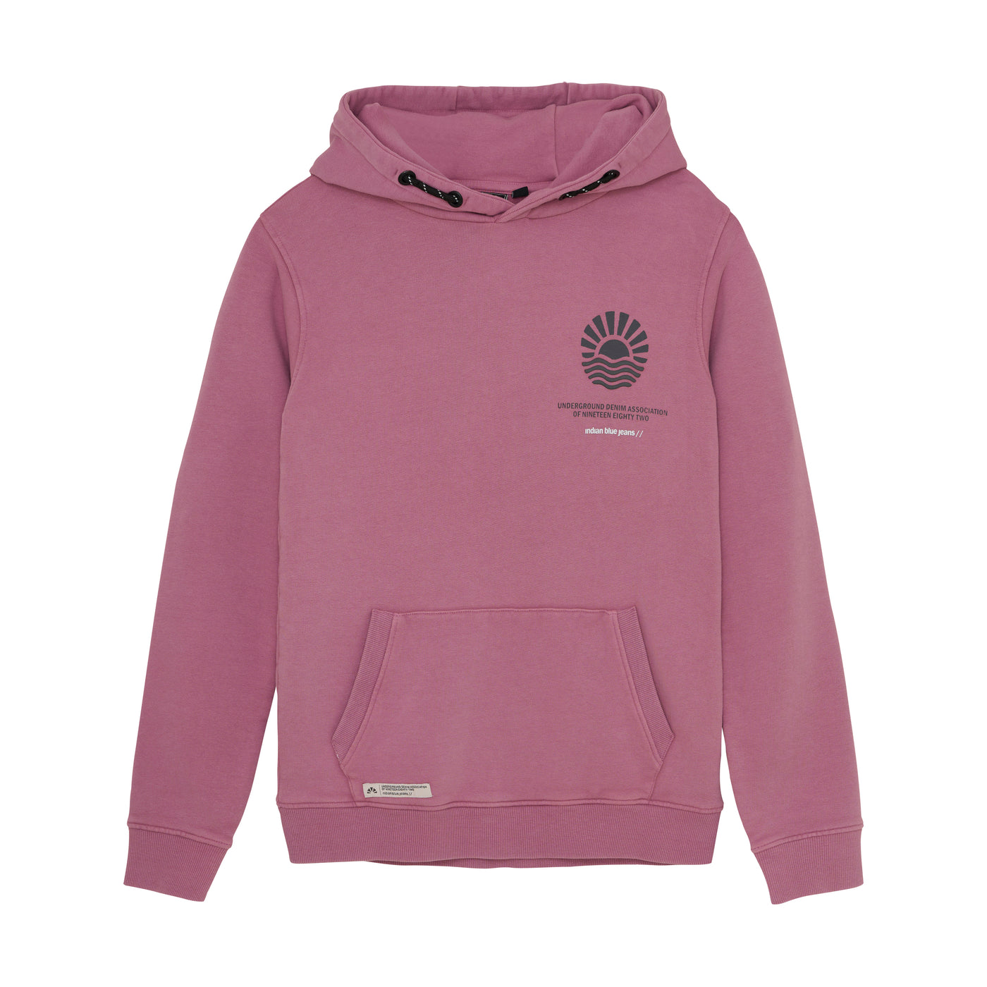 Indian Blue Jeans S25 Boy Hoodie Backprint Purple 960171