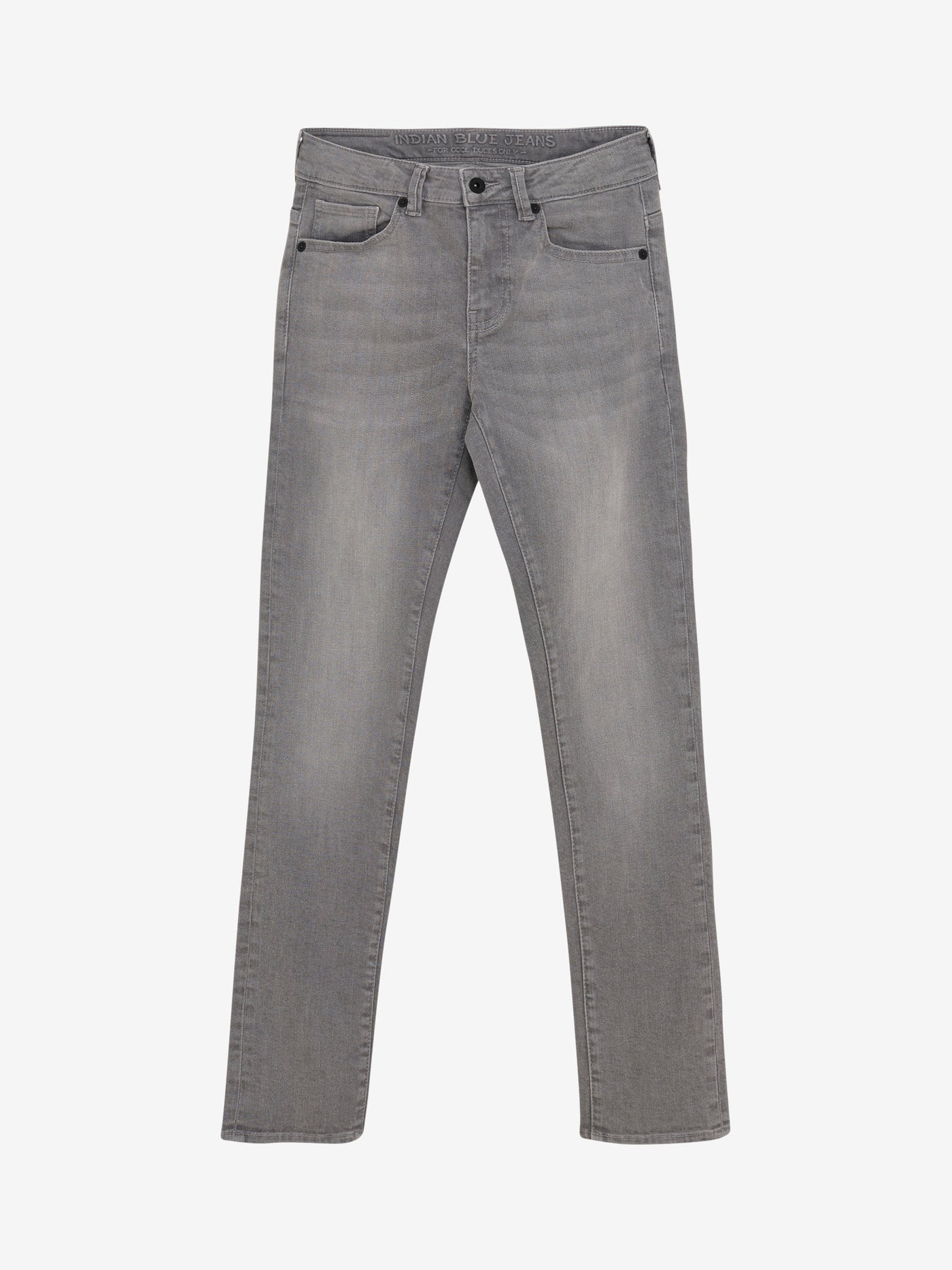 Indian Blue Jeans W25 Boy Jeans 2688 Straight Fit L.Grey Jeans Light Grey Denim 960296