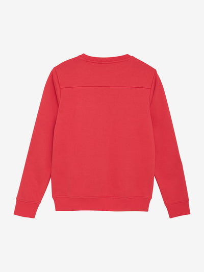 Indian Blue Jeans W25 Boy Sweatshirt -knitted Sweater Print Sleeve Hibiscus Red 960351