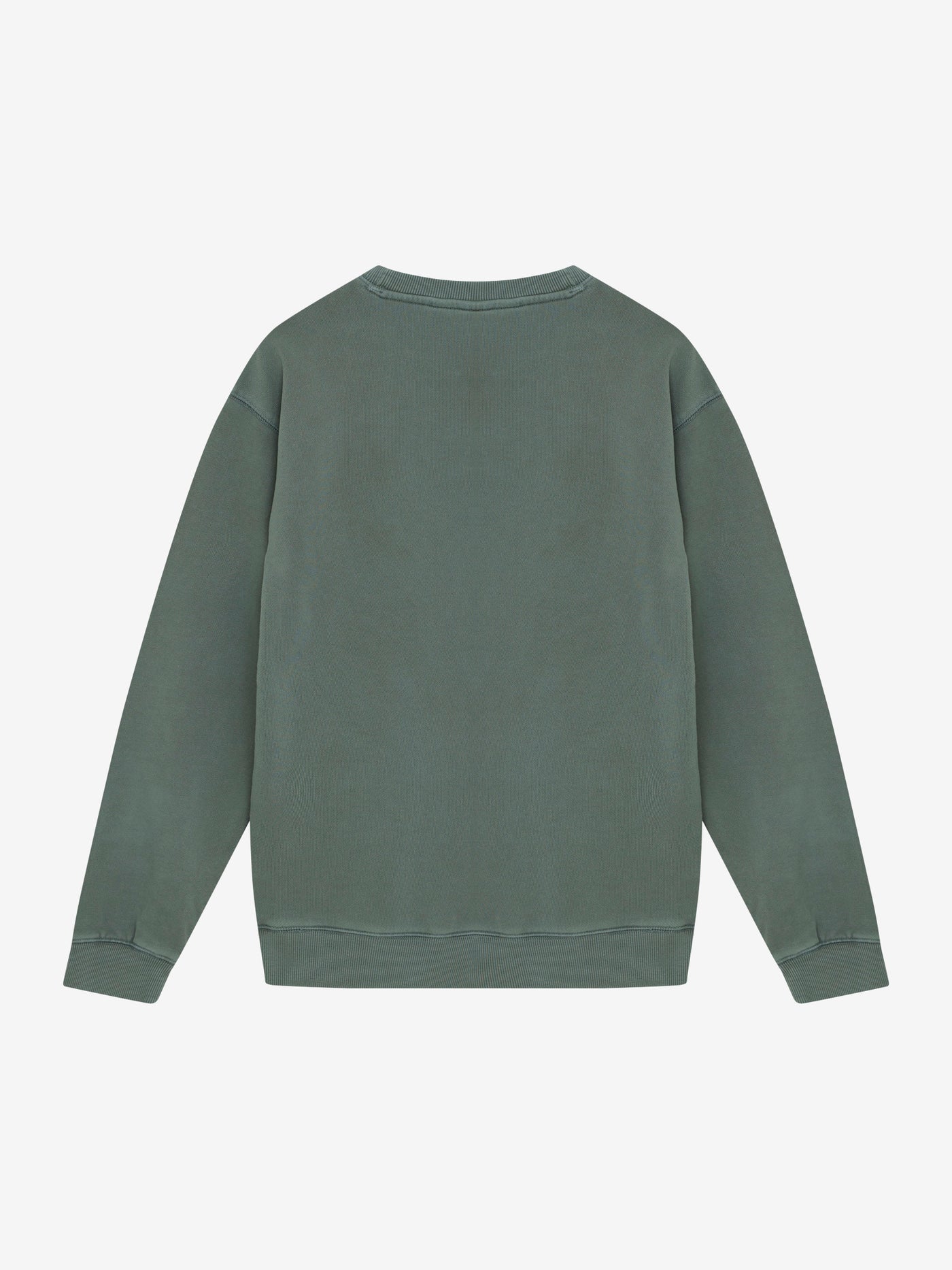Indian Blue Jeans W25 Boy Sweatshirt -knitted Oversized Sweater IBJ Washed Dark Forest 960441