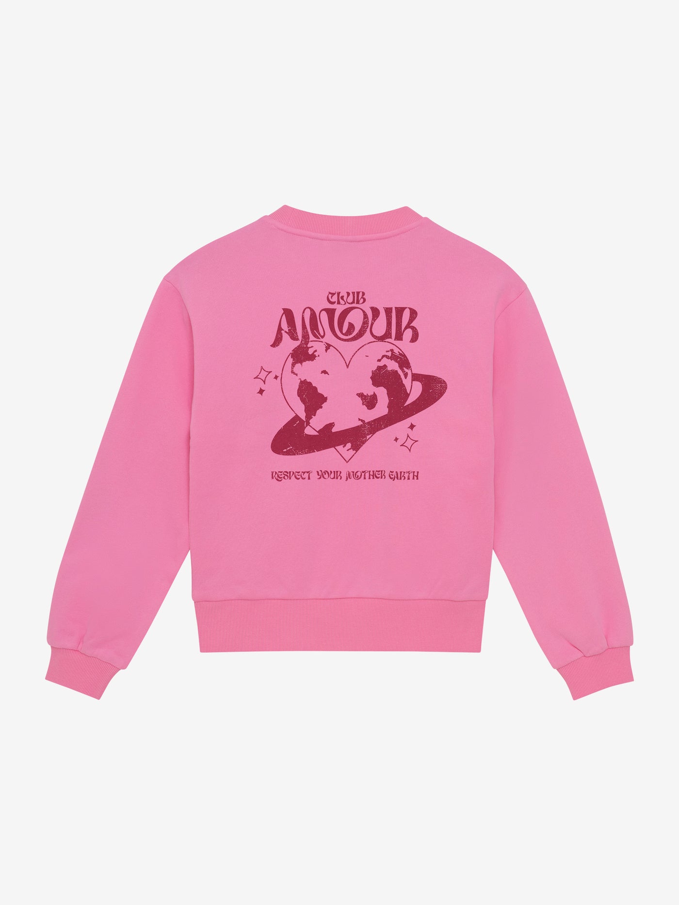 Indian Blue Jeans W25 Girl Sweatshirt -knitted Sweater Print Aurora Pink 970331