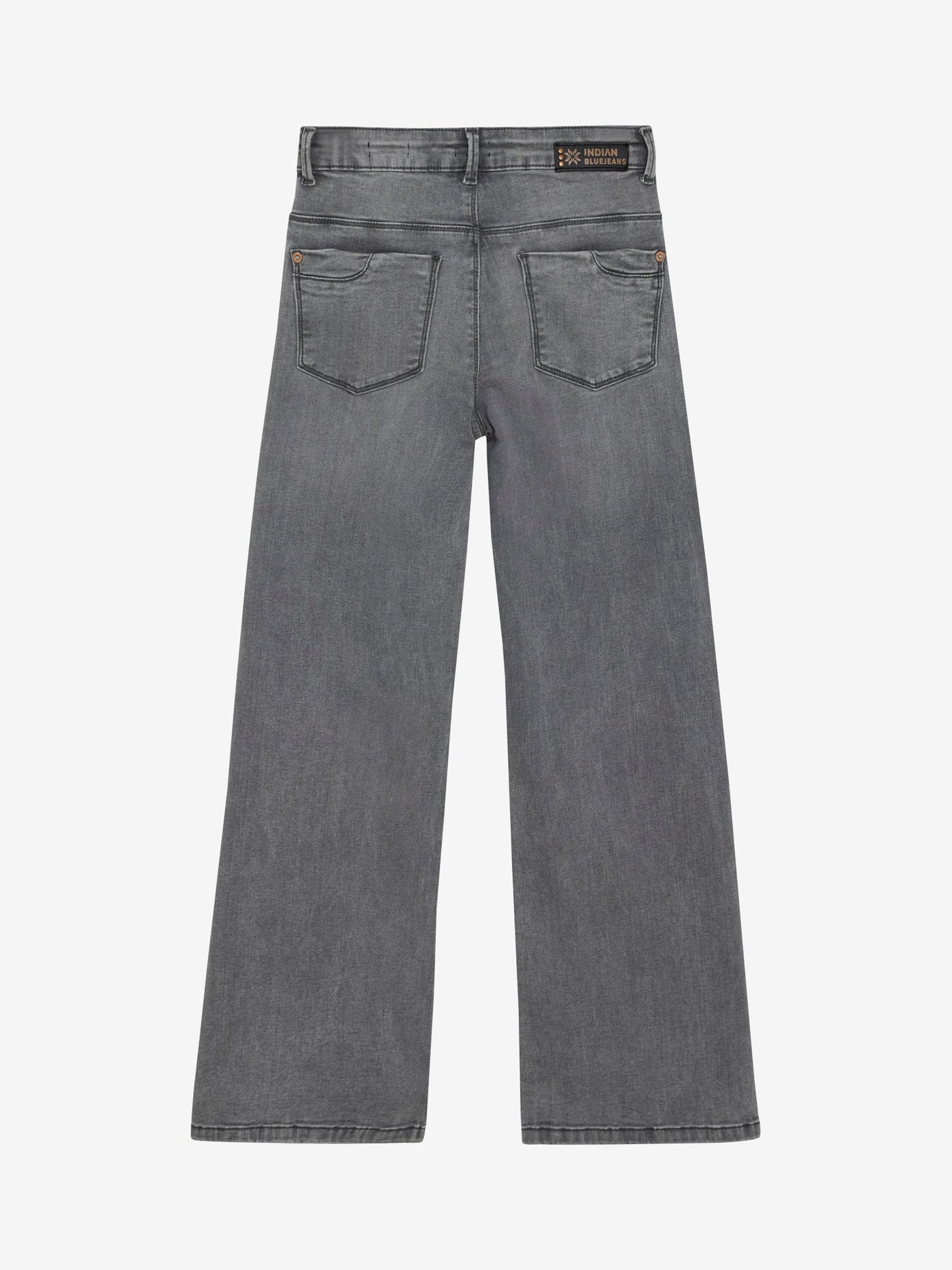 Indian Blue Jeans W25 Girl Jeans Wide Fit Grey  Light Grey Denim 970401
